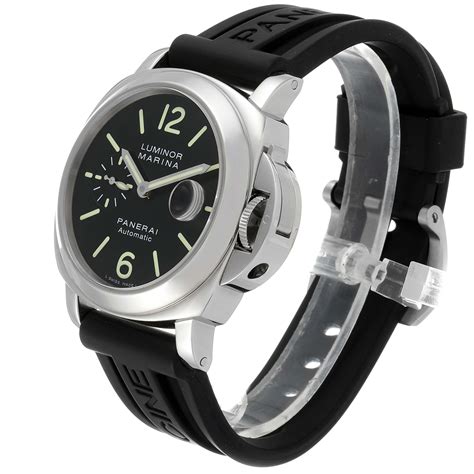 black panerai luminor marina pam00104 men|panerai luminor marina price.